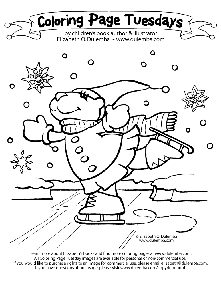 Winter Coloring Pages