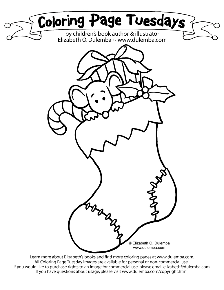 Christmas Present Coloring Pages