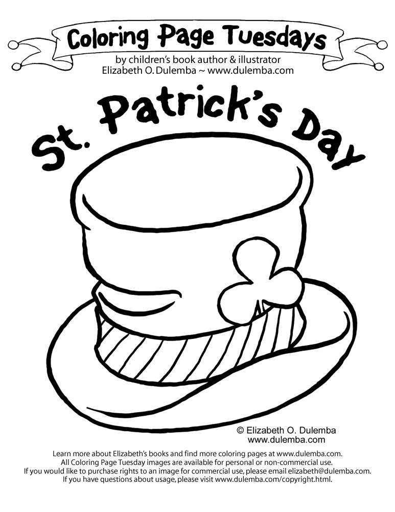 St Patrick's Day Coloring Pages