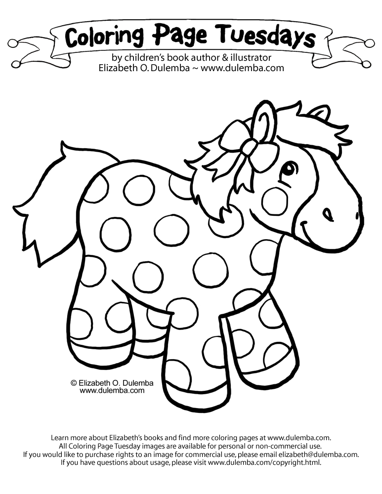 Little pony printable coloring pages
