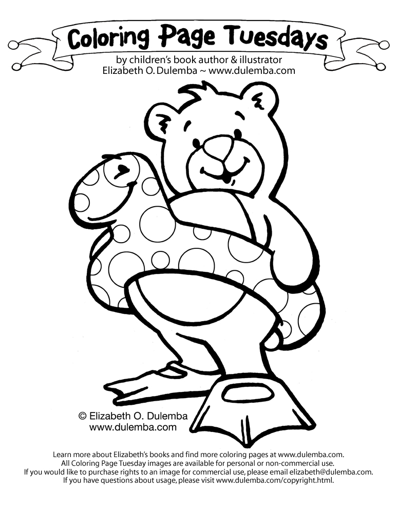 bear coloring pages